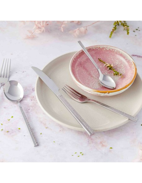 Cuchillo de postre monobloque dentado 20,5 cm Mineral Pro.mundi