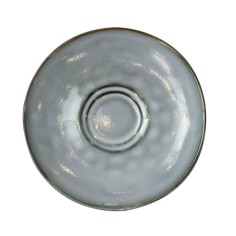 Platillo redondo azul gres esmaltado Ø 14 cm Sky Pro.mundi