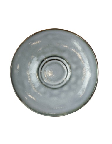 Platillo redondo azul gres esmaltado Ø 14 cm Sky Pro.mundi