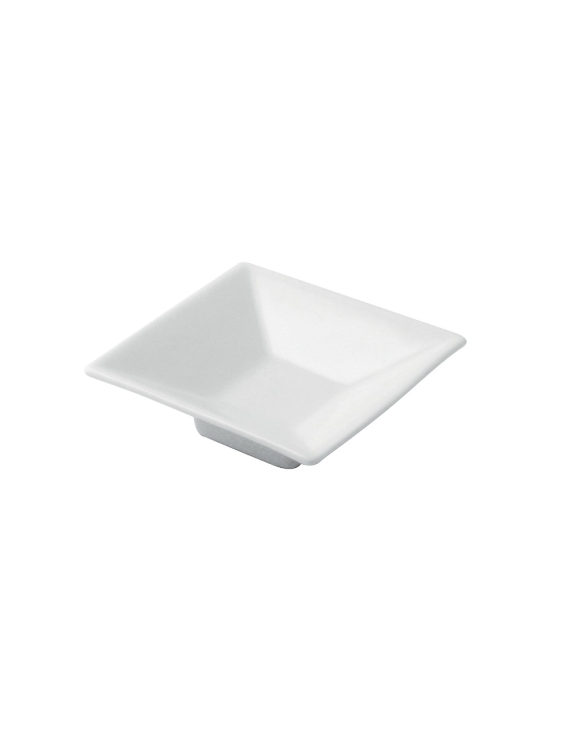 8cm Square Square White Porcelain Bowl 8 cm Pro.Mundi | Pilsa