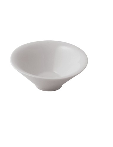 Cuenco redondo blanco porcelana Ø 10