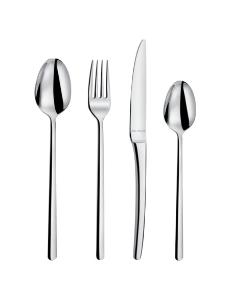 Cuchillo de mesa monobloque dentado 22,6 cm Elios Pro.mundi