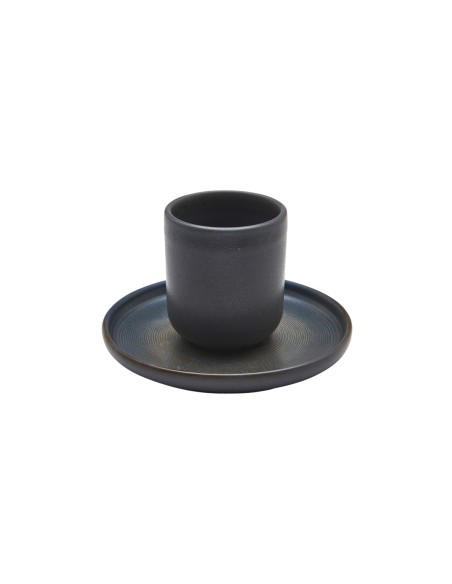 Vaso redondo gres esmaltado 9 cl Ø 5,5 cm Tornado Accolade