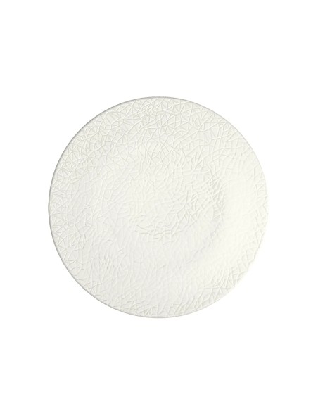 Plato Llano Redondo Porcelana Blanco 31 Cm Ilussion Porland