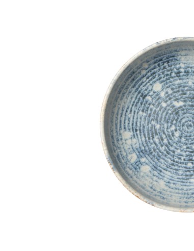 Cuenco redondo azul gres esmaltado Ø 16 cm Ice Accolade