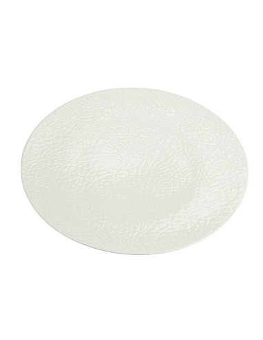 Plato Llano Redondo Porcelana Blanco 31 Cm Ilussion Porland