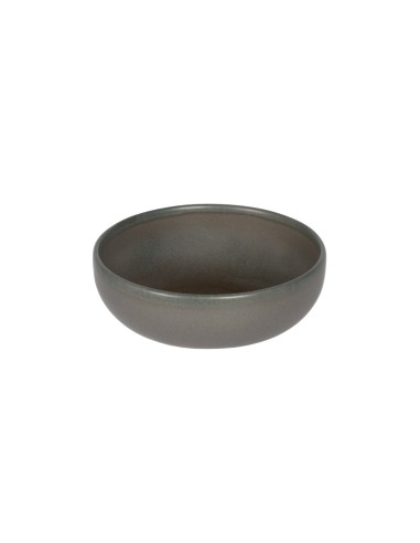 Cuenco redondo gris pardo gres esmaltado Ø 12 cm Enigma Accolade