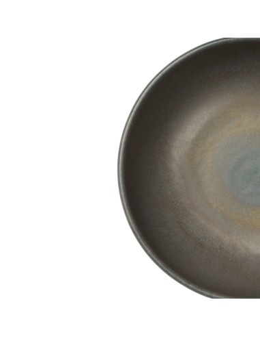 Cuenco redondo gris pardo gres esmaltado Ø 12 cm Enigma Accolade