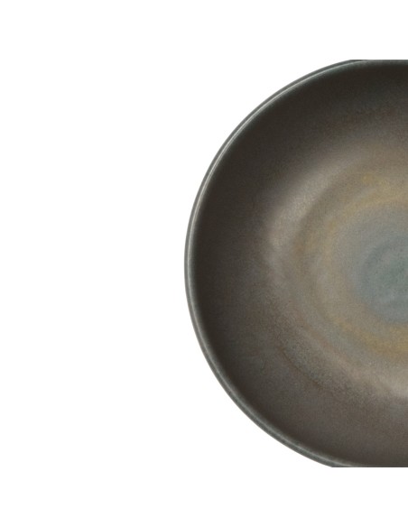 Cuenco redondo gris pardo gres esmaltado Ø 12 cm Enigma Accolade