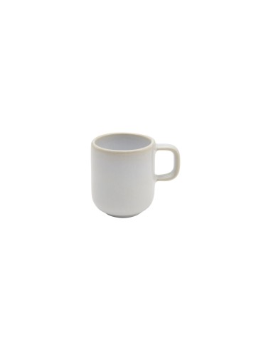Taza espresso redonda beige gres esmaltado 9 cl Ø 5