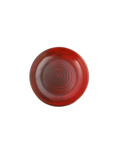 Bol Redondo Porcelana Rojo 22 Cm Lykke Porland