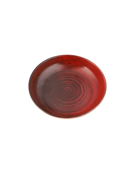 Bol Redondo Porcelana Rojo 22 Cm Lykke Porland