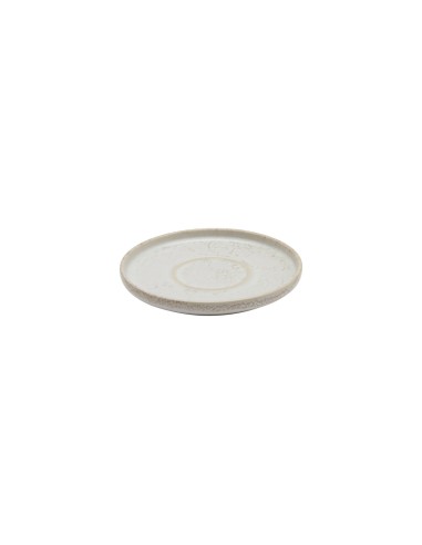 Platillo para taza de té redondo beige gres esmaltado Ø 14 cm Sand Accolade