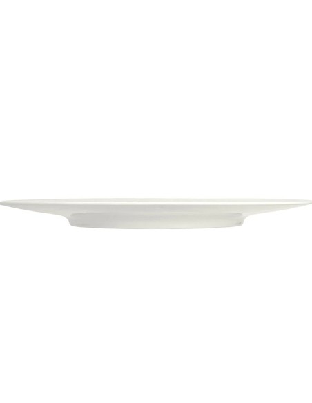 Plato Llano Redondo Porcelana Blanco 31 Cm Ilussion Porland