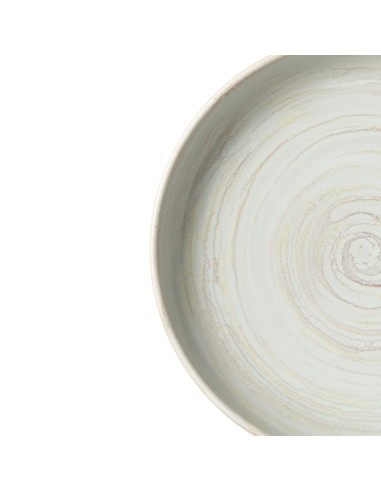 Plato hondo redondo beige gres esmaltado Ø 22 cm Aurora Accolade