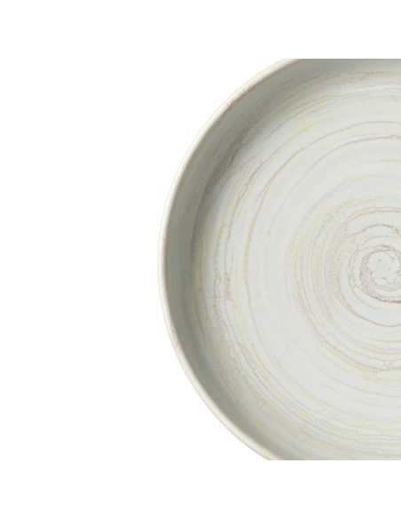Plato hondo redondo beige gres esmaltado Ø 22 cm Aurora Accolade