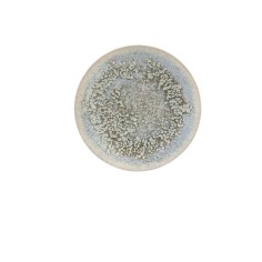 Plato coupe llano redondo gris gres esmaltado Ø 21 cm Tropic Accolade