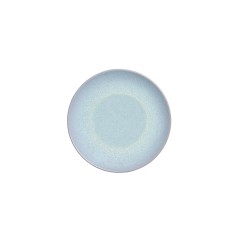 Plato coupé llano redondo azul porcelana Ø 21 cm Azure Accolade