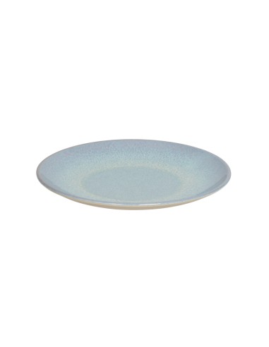 Plato coupé llano redondo azul porcelana Ø 21 cm Azure Accolade