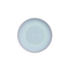 Plato coupe llano redondo azul porcelana Ø 24 cm Azure Accolade