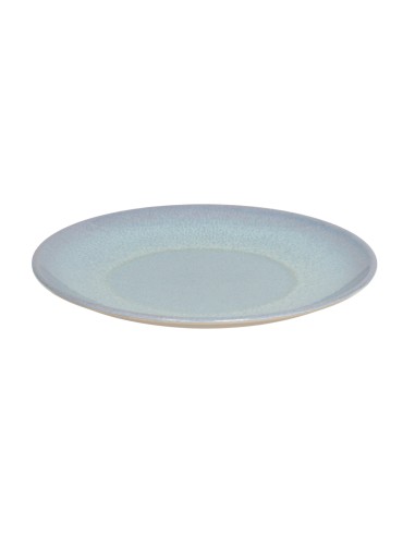 Plato coupe llano redondo azul porcelana Ø 24 cm Azure Accolade