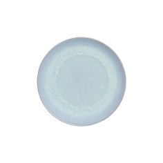 Plato llano redondo azul porcelana Ø 27 cm Azure Accolade