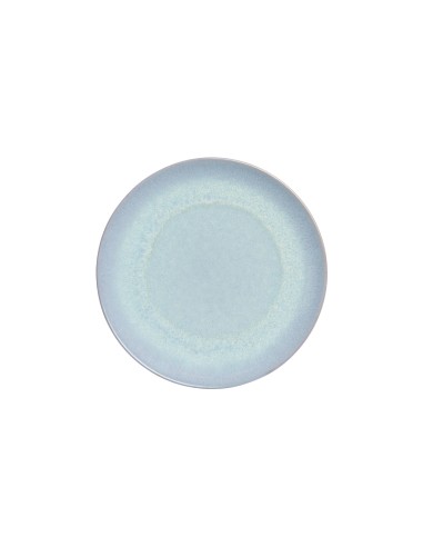Plato llano redondo azul porcelana Ø 27 cm Azure Accolade
