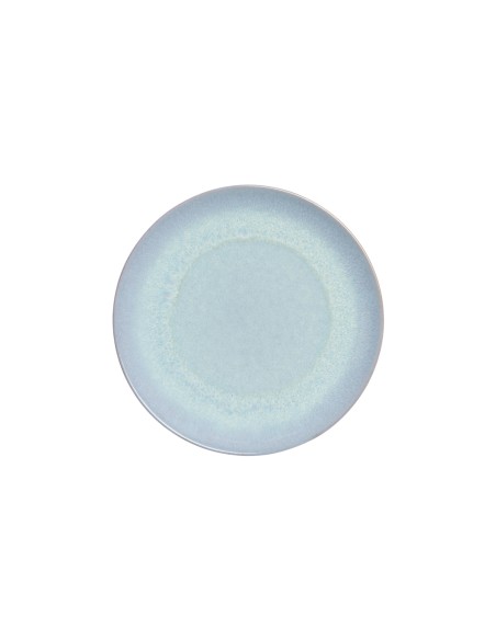 Plato llano redondo azul porcelana Ø 27 cm Azure Accolade
