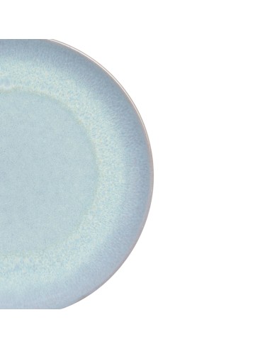 Plato llano redondo azul porcelana Ø 27 cm Azure Accolade