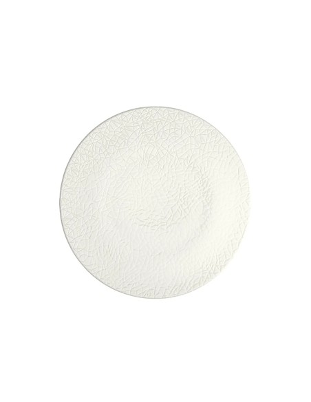 Plato Llano Redondo Porcelana Blanco 27 Cm Ilussion Porland