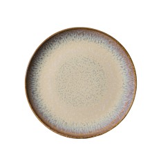 Plato llano redondo beige porcelana Ø 21 cm Savanna Accolade