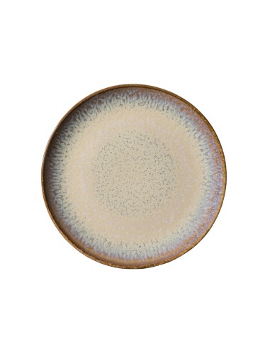 Plato llano redondo beige porcelana Ø 21 cm Savanna Accolade