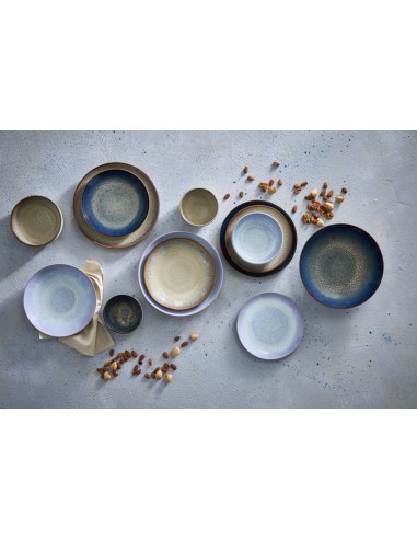 Plato llano redondo beige porcelana Ø 21 cm Savanna Accolade