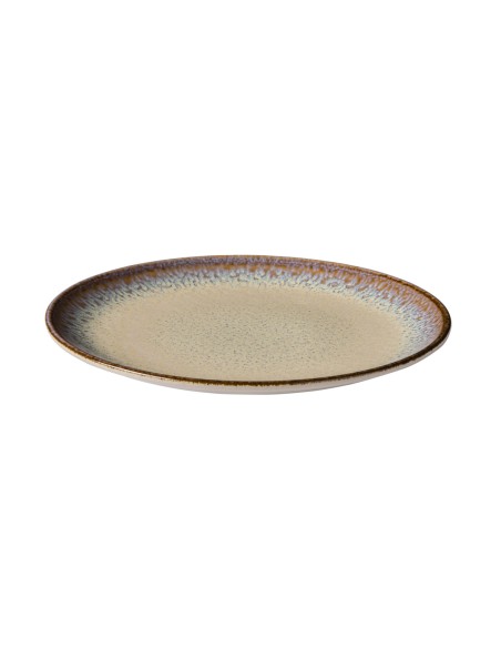 Plato coupe redondo beige porcelana Ø 24 cm Savanna Accolade