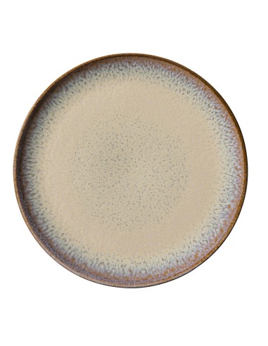 Plato coupe llano redondo beige porcelana Ø 27 cm Savanna Accolade