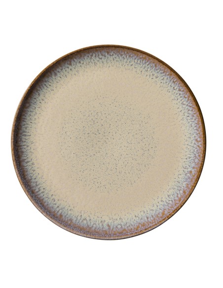 Plato coupe llano redondo beige porcelana Ø 27 cm Savanna Accolade