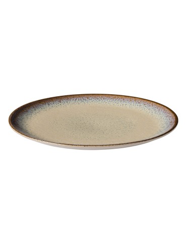 Plato coupe llano redondo beige porcelana Ø 27 cm Savanna Accolade