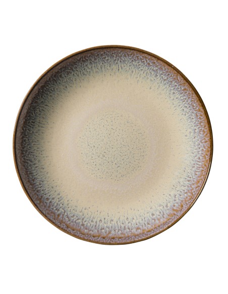 Plato hondo redondo beige porcelana Ø 26 cm Savanna Accolade