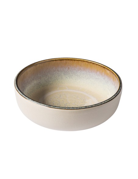 Bol redondo beige porcelana Ø 16 cm Savanna Accolade