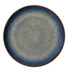 Plato coupé llano redondo azul oscuro porcelana Ø 27 cm Seablue Accolade