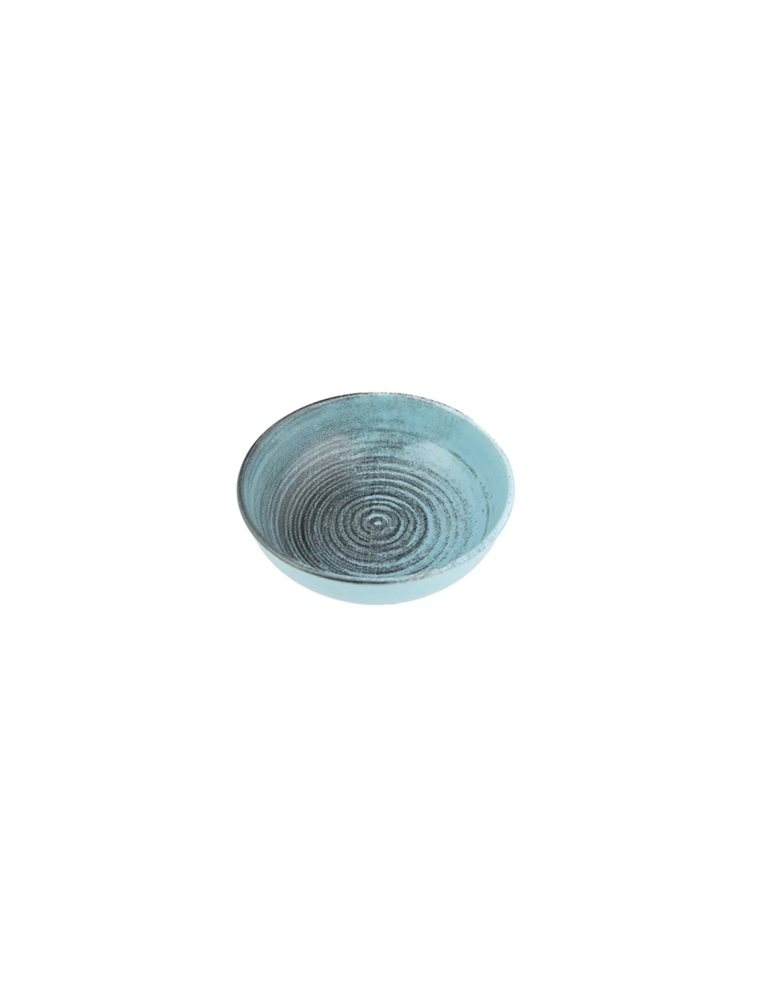 Round Bol Turquoise Porcelain 13cm Lykke Porland | Pilsa