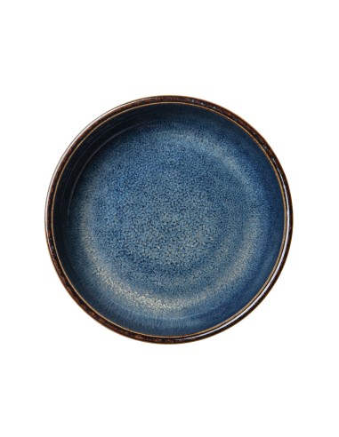 Bol redondo azul oscuro porcelana Ø 16 cm Seablue Accolade