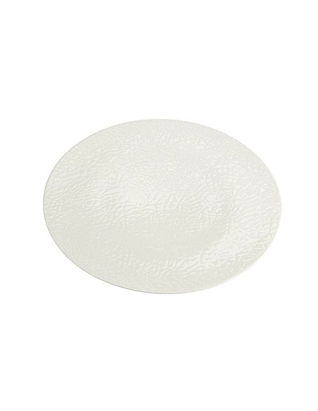 Plato Llano Redondo Porcelana Blanco 27 Cm Ilussion Porland