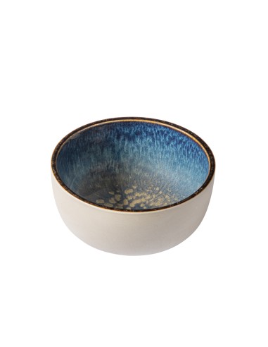 Bol redondo azul oscuro porcelana Ø 12 cm Seablue Accolade