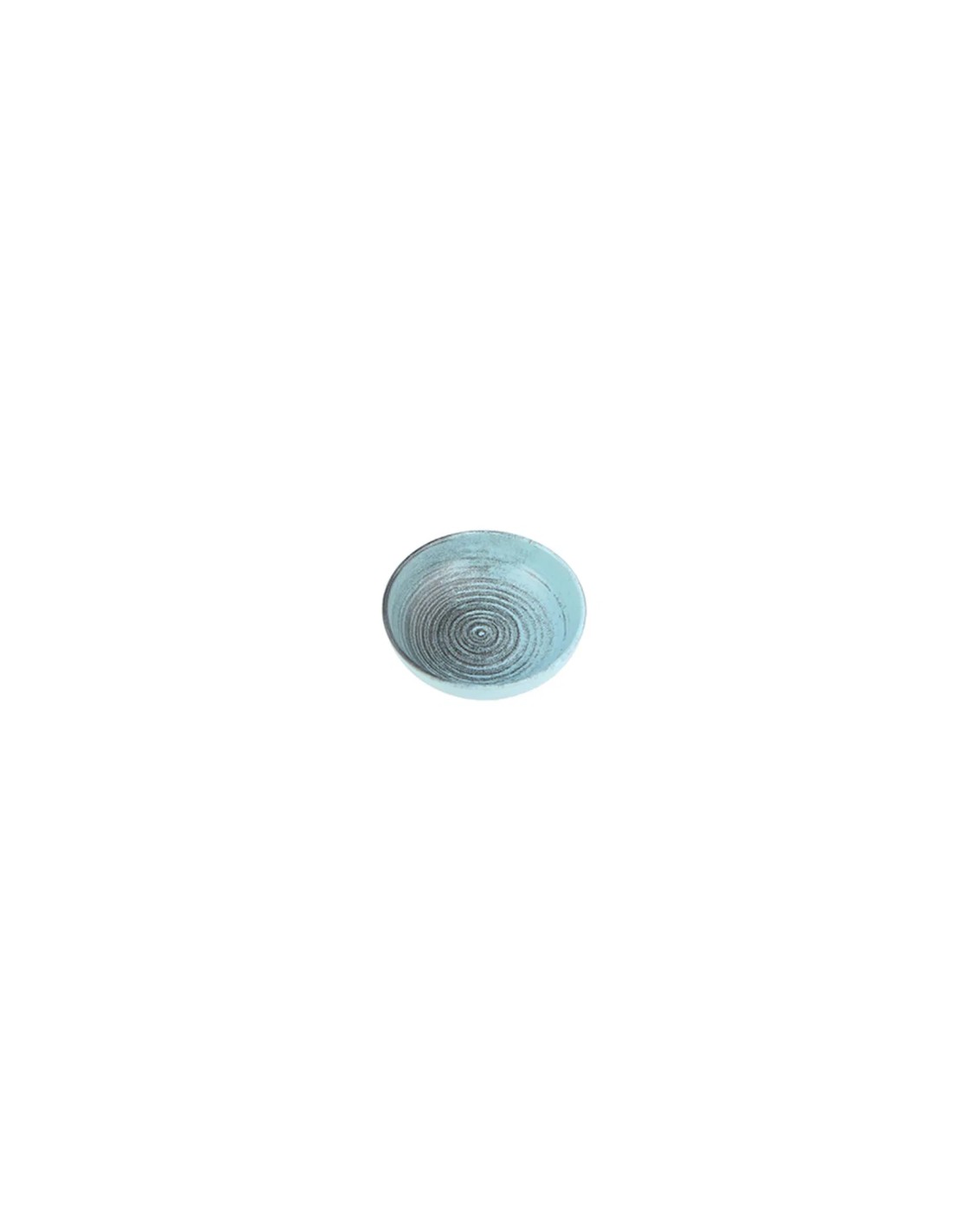 Turquoise Porcelain Round Bol 10cm Lykke Porland | Pilsa