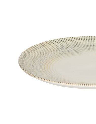 Plato coupe llano redondo porcelana Ø 27 cm Cancun Accolade