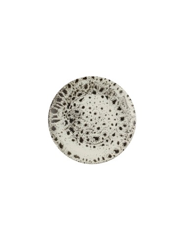 Plato Llano Redondo Porcelana Beige 25 Cm Moire Porland