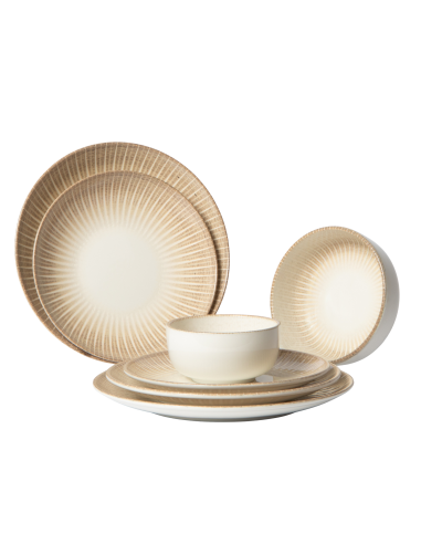 Plato llano redondo porcelana Ø 21 cm Palma Accolade
