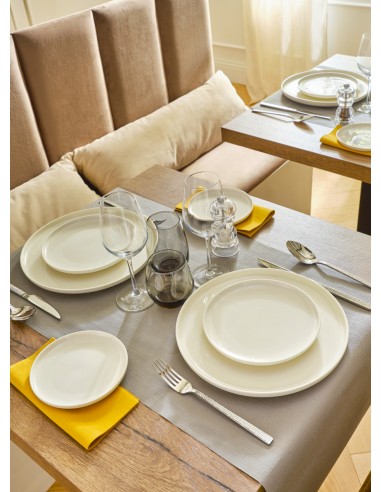 Plato llano redondo blanco porcelana reforzada Ø 19 cm Artic Accolade