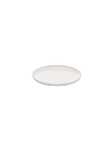 Plato llano redondo blanco porcelana reforzada Ø 15 cm Artic Accolade
